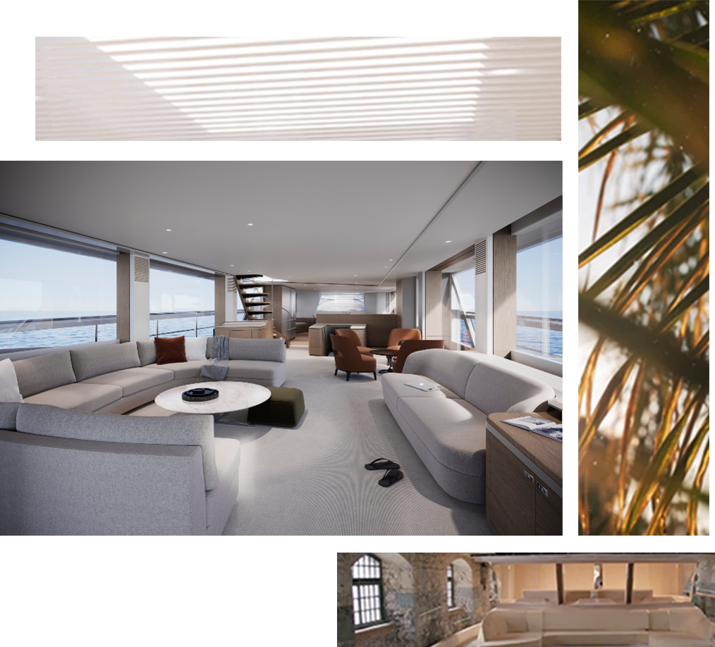 Discover the design journey of the Princess X95 superfly yacht