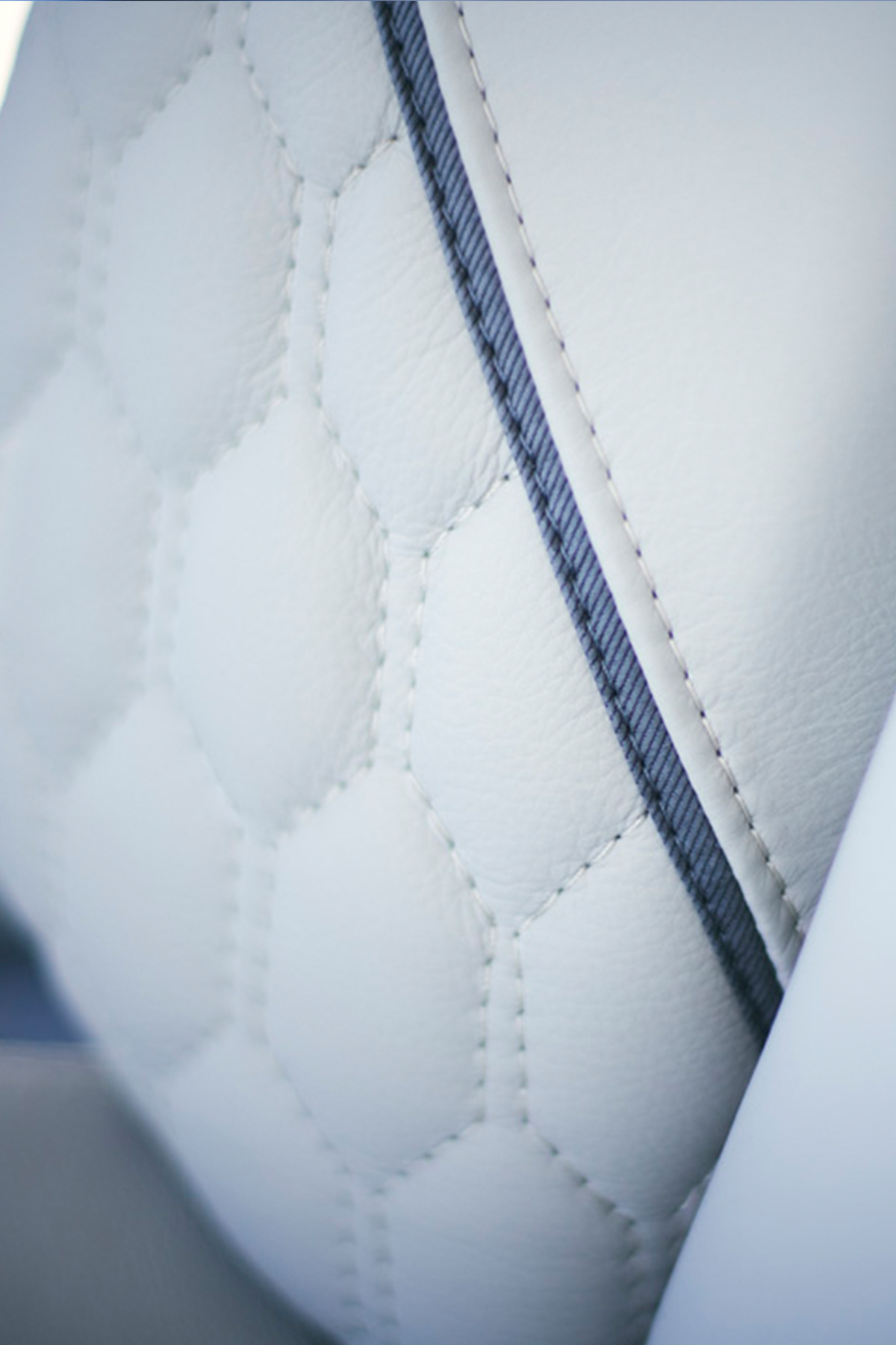 Honeycomb stitch detailing