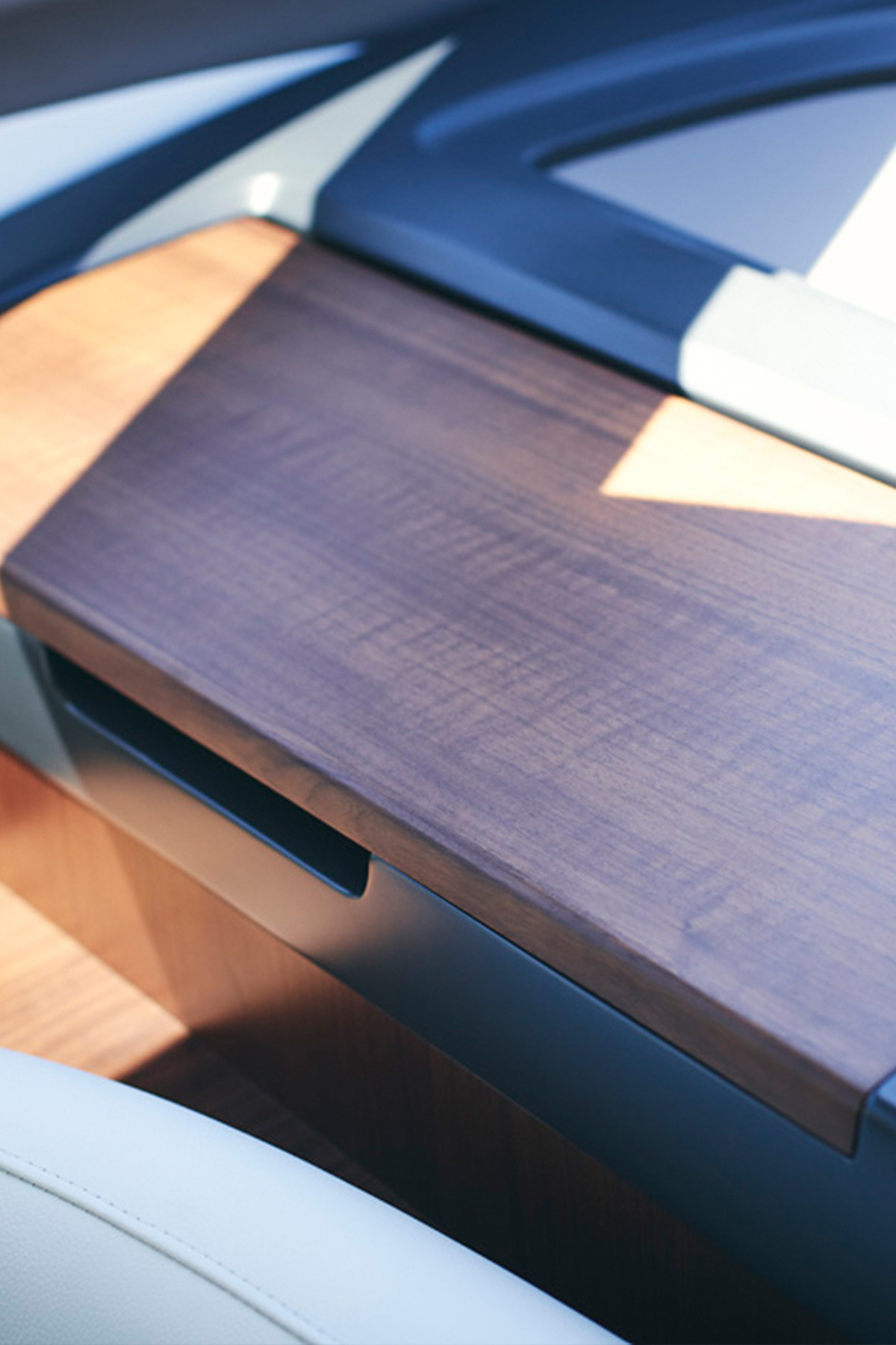 Seating area storage